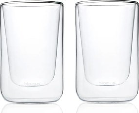 Duplafalú pohár szett 2 db-os 250 ml Nero – Blomus