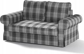 Dekoria Backabro 2 személyes összecsukható kanapé huzat Ikea szürke