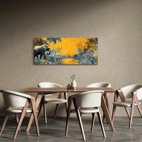 Kép - Elefánt a természetben (120x50 cm)