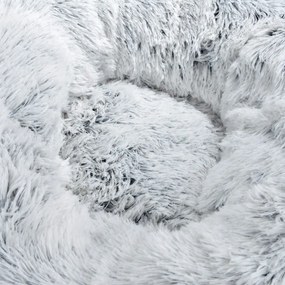 Fehér fekhely kutyáknak ø 95 cm Fluffy Heather – Love Story