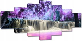 Festmények 210x100 Lila vízesés