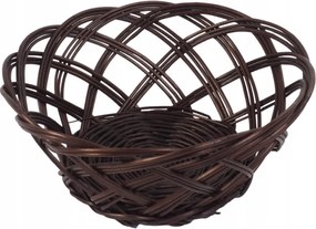 Kenyérkosár Kerek kenyérkosár áttört wenge kerek 23cm