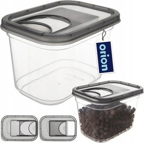 Konyhai Tároló Ömlesztett élelmiszerek kávé cukor só tészta 1,3L