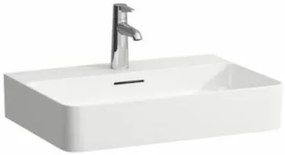 Laufen Val mosdó 60x42 cm fehér színben fényes felülettel középső nyílással H8102830001041