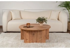 LUVIA fenyő dohányzóasztal