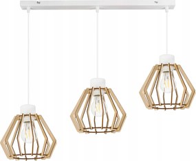 Mennyezeti Lámpa Függő Túlnyúlás csillár loft Fa 3