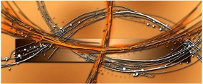 Absztrakt kép (120x50 cm)