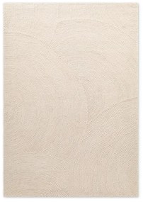 Világos natúr színű kézi szövésű gyapjú szőnyeg 120x180 cm Eleni Natural White – Hanse Home