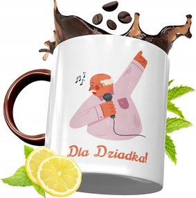 Bordó Bögre Nagypapának Születésnapra Ajándék fényképes nyomattal