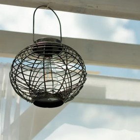 LED Napelemes lámpa LUISA 1xE27/1,2V IP44