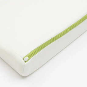 Baba párna - ék alakú New Baby STANDARD 60x38x7 cm Aloe vera