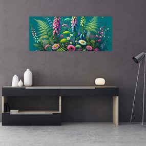 Kép - Mezei virágok (120x50 cm)