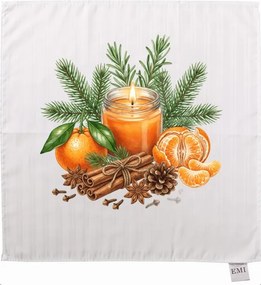 EMI Winter Mandarin damaszt terítő 40x40 cm
