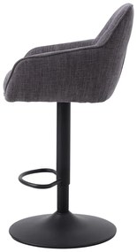 Szürke bárszék szett 2 db-os (ülésmagasság 69 cm) Avola – Unique Furniture