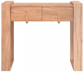 tömör tíkfa tálalóasztal 90 x 35 x 75 cm