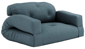 Hippo kék kinyitható kanapé 140 cm - Karup Design