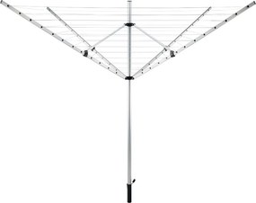 Kerti ruhaszárító, ezüst/fekete, 50 m, ROTARY NEW TYP 1