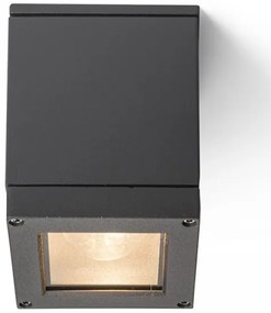 RED - Design Rendl-R10385 - Kültéri mennyezeti lámpa QUADRA 1xE27/75W/230V IP54
