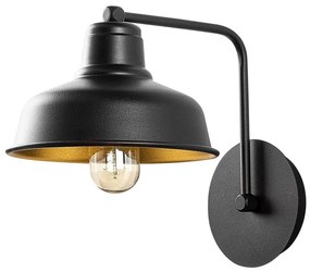 Fekete fali lámpa Berceste – Opviq lights