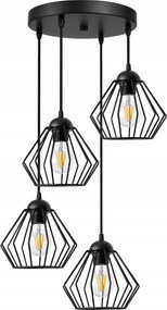 Függő Lámpa Mennyezeti Csillár Gyémánt Led