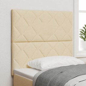 Fejtámla Gyémánt Blokk Mintával Krém 90 cm Szövet, Fejtámla Gyémánt Blokk Mintával Krém 180 cm Szövet