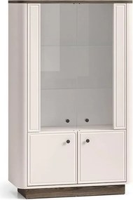 Amberto magas vitrin 92 cm - kasmír / windmill tölgy sötét