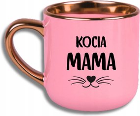 Bögre Rózsaszín Elegáns Nagy Vicces Ajándék Macska Mama