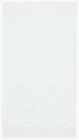 Fehér frottír egyiptomi pamut törölköző 50x85 cm – Bianca
