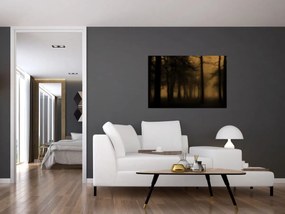 Kép - Sötét erdő (90x60 cm)