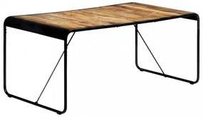 tömör nyers mangófa étkezőasztal 180 x 90 x 76 cm