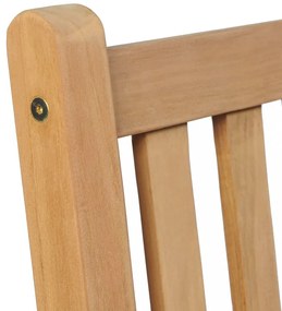5 részes kültéri tömör tíkfa étkezőgarnitúra