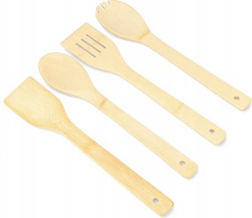 Fából készült Intenzív kanál Konyhai Lapát spatula