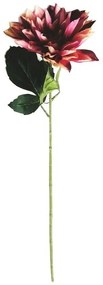 Dália művirág rózsaszín, 68 cm, művirág, 68 cm