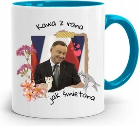 Kék Bögre Elnök András Duda Kávé Reggel