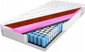 160x190 ortopéd matrac hr-rel és kókuszdióval 20cm zsebes rugós H3