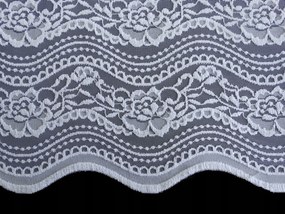 Mg Függöny 585/1 Fehér 180 CM Magas Lengyel 0,5MB