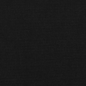 ágykeret matrac nélkül fekete 120x190 cm szövet