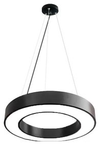 LED dimmelhető csillár zsinóron LED/45W/230V 3000-6500K fekete + távirányítás