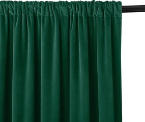 Sötétítő Függöny Velúr Velvet Szalag Béka 140X270 Üveg Zöld