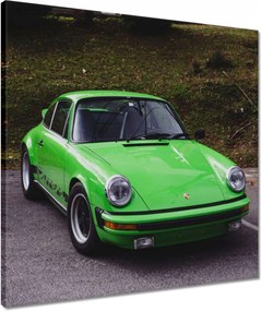 Vászonkép 50x50 Zöld Prosche SportCar