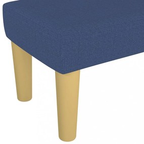 kék szövet pad 70 x 30 x 30 cm