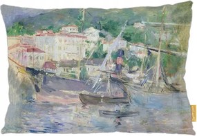 Berthe Morisot kikötői párna Nizzában