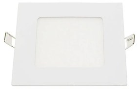 Optonica Mini Négyzet LED Panel 6W 360lm 2800K meleg fehér 2449