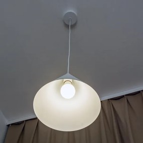 Kábeles csillár ETNA II 1xE27/15W/230V Ø 25 cm fehér