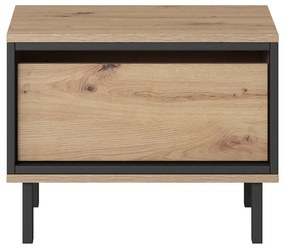 Éjjeliszekrény szett 2db. Nedra J (artisan tölgy  + antracit). 1071370