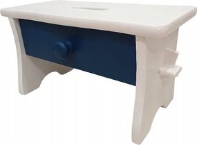 Magas Fehér Szék Kék Fiókkal Zsámoly Ryczka Zydel etetőszék