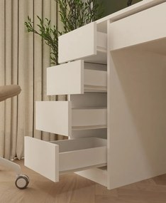 ARTO íróasztal 120x55x76.5 cm, fehér
