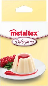 4 db-os pudingforma szett, ø 8 x 7 cm - Metaltex