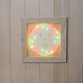 Sauna DeLuxe 2223 Carbon BT, sötétbarna