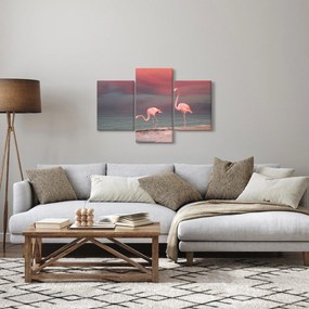 Flamingók képe (90x60 cm)